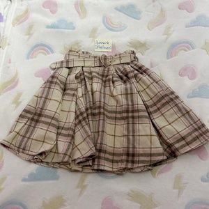 Evelyn | Heart belted skirt